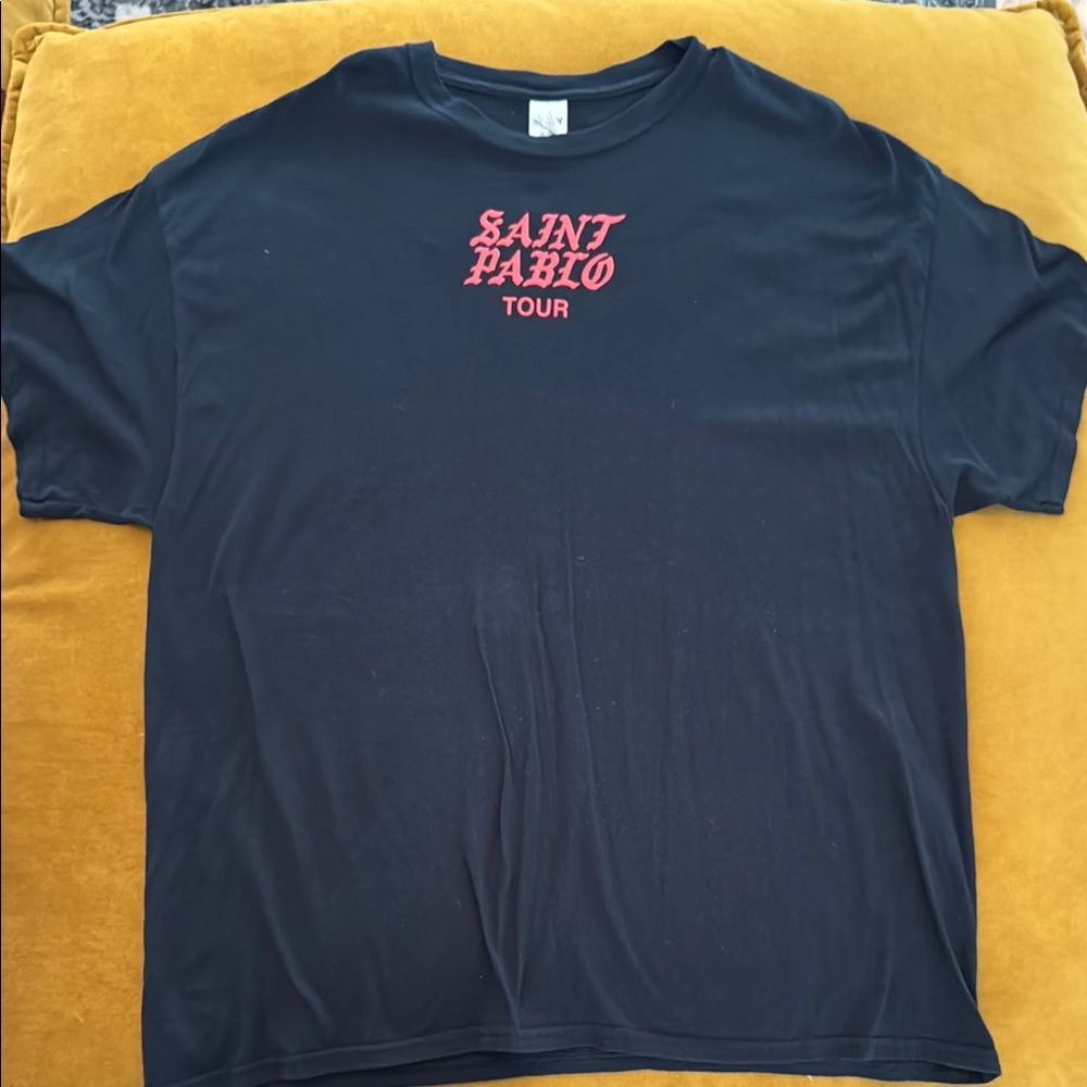 Kanye west Yeezy Ye Saint Pablo tour tee